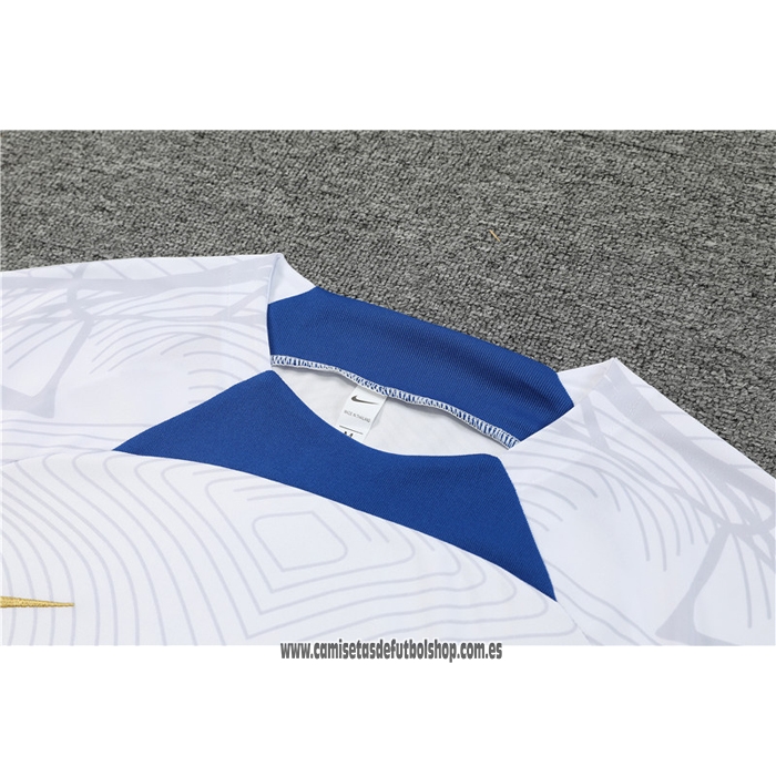 Chandal del Francia 22-23 Manga Corta Blanco - Pantalon Corto
